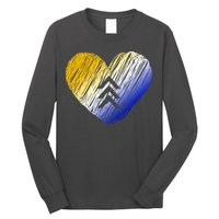Support Down Syndrome Heart Long Sleeve Shirt