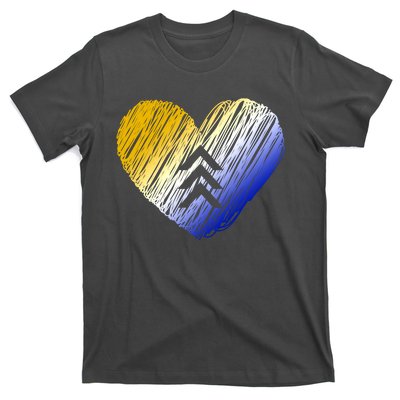 Support Down Syndrome Heart T-Shirt