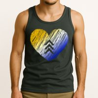 Support Down Syndrome Heart Tank Top