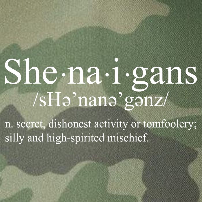 Shenanigans Definition St Patricks Day Funny Legacy Tie Dye Trucker Hat