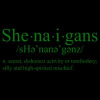 Shenanigans Definition St Patricks Day Funny Mug