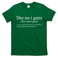 Shenanigans Definition St Patricks Day Funny T-Shirt