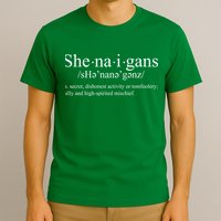 Shenanigans Definition St Patricks Day Funny T-Shirt