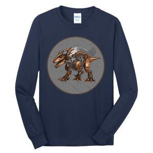 Steampunk Dinosaur Tall Long Sleeve T-Shirt