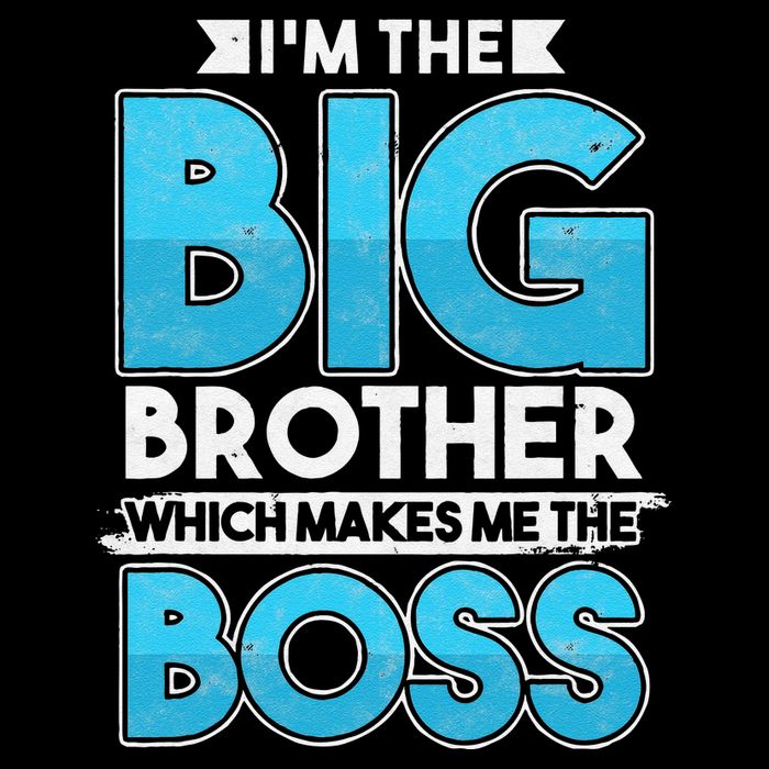 Sibling Day Schwester Bruder Ich Bin Der Große Boss Youth Performance Sprint T-Shirt
