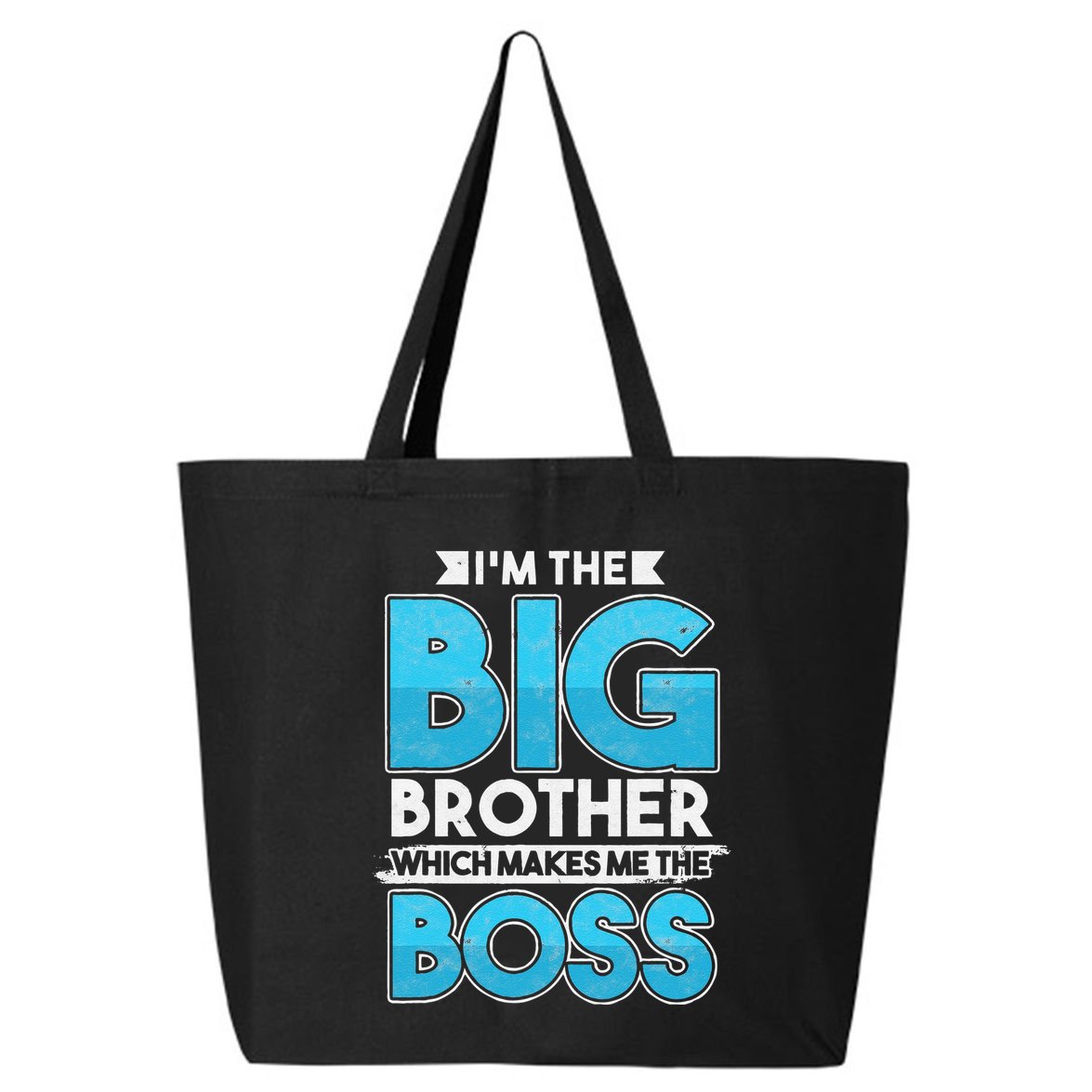 Sibling Day Schwester Bruder Ich Bin Der Große Boss 25L Jumbo Tote