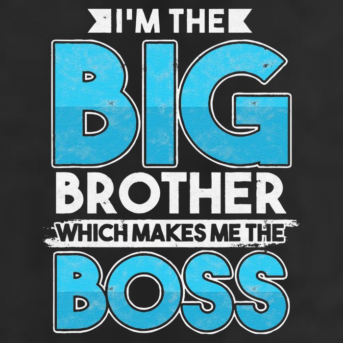 Sibling Day Schwester Bruder Ich Bin Der Große Boss 25L Jumbo Tote