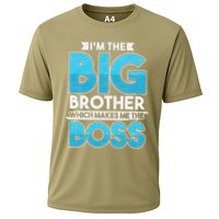 Sibling Day Schwester Bruder Ich Bin Der Große Boss Cooling Performance Crew T-Shirt