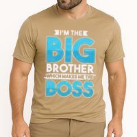 Sibling Day Schwester Bruder Ich Bin Der Große Boss Cooling Performance Crew T-Shirt