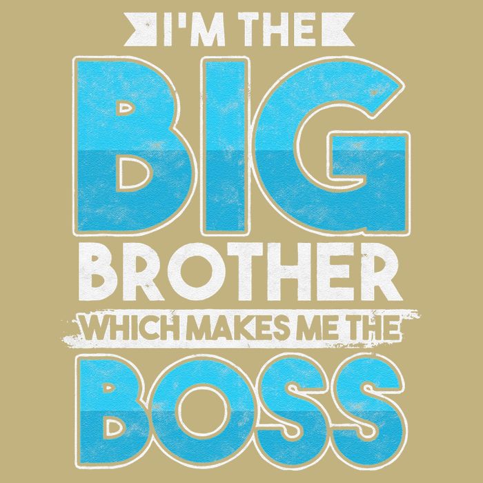 Sibling Day Schwester Bruder Ich Bin Der Große Boss Cooling Performance Crew T-Shirt