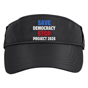 Save Democracy Stop Project 2025 Presidential Election Design Adult Drive Performance Visor