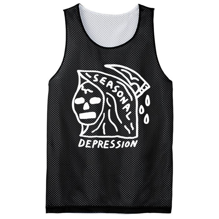 Seasonal Depression Mesh Reversible Basketball Jersey Tank