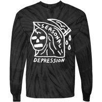 Seasonal Depression Tie-Dye Long Sleeve Shirt