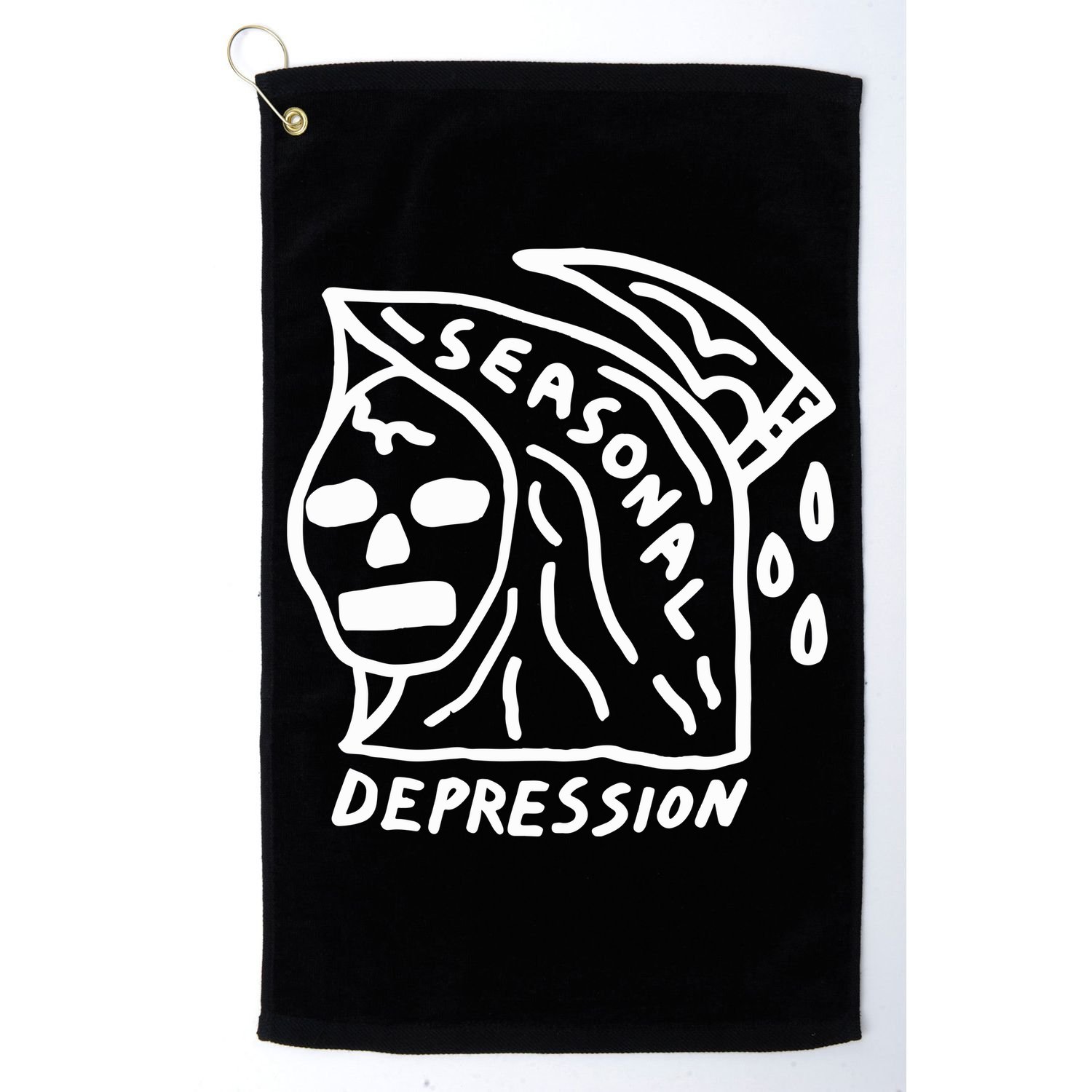 Seasonal Depression Golf Towel