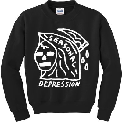 Seasonal Depression Kids Sweatshirt