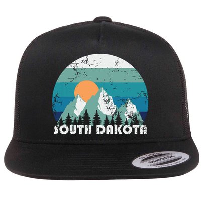 South Dakota State Retro Vintage Flatbill Hat