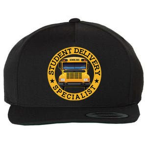 Student Delivery Specialist Wool Snapback Cap