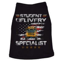 Student Delivery Specialist Funny School Bus Driver Doggie Tank