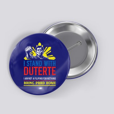 Support Duterte Stand with Duterte Against ICC Charges  Button