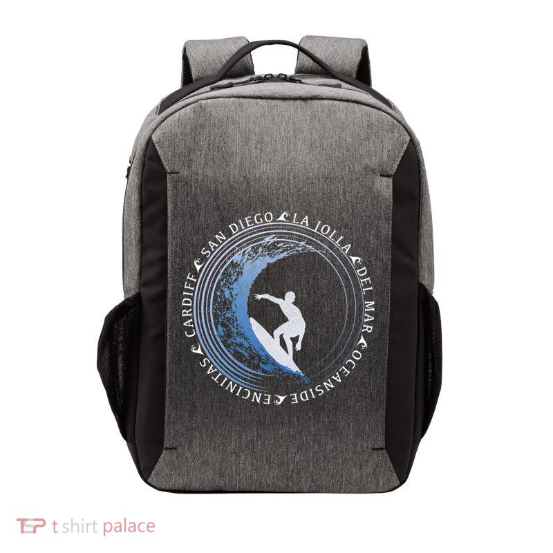 San Diego Surf Shirt / San Diego Beach Gift Vector Backpack