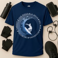 San Diego Surf Shirt / San Diego Beach Gift Performance Shirt
