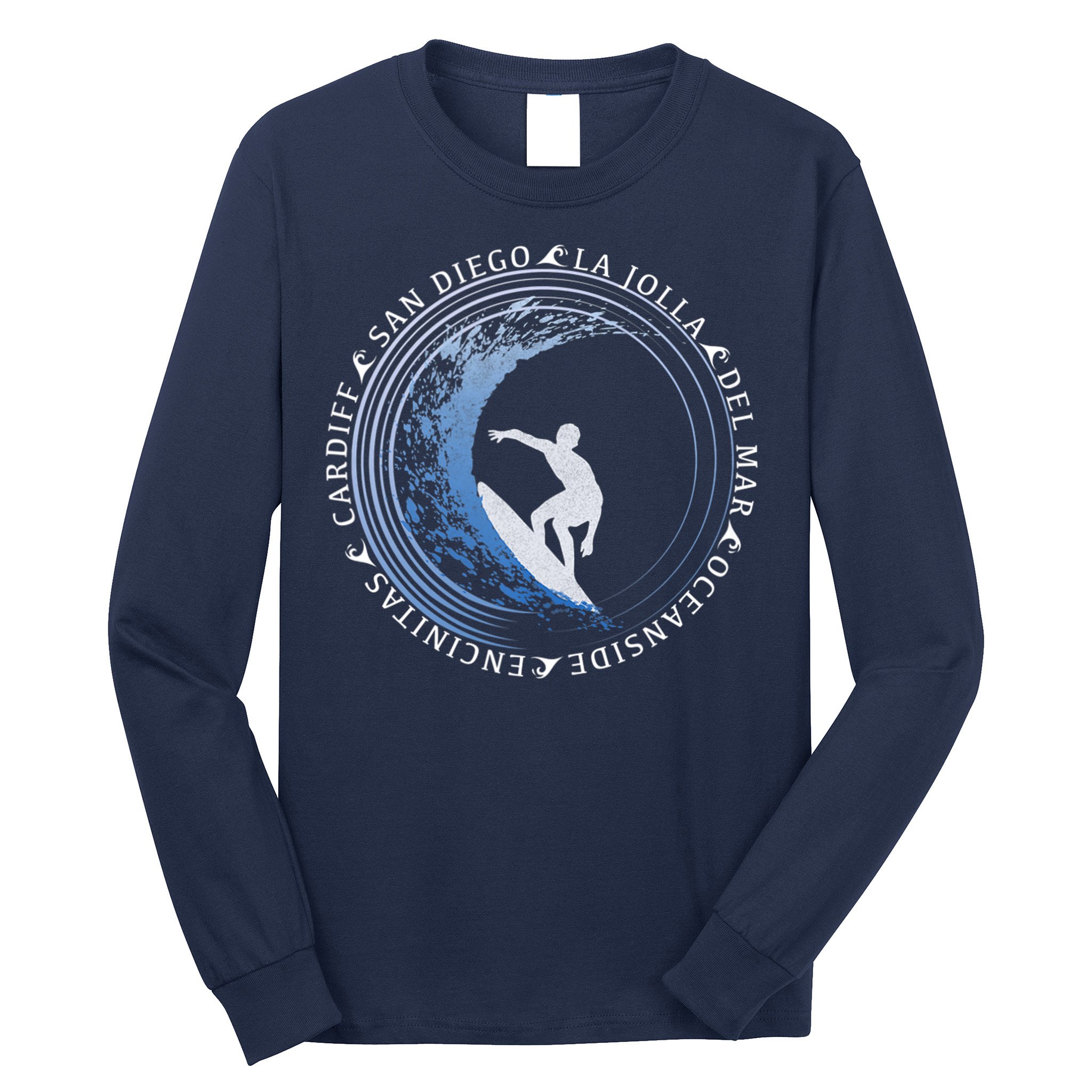 San Diego Surf Shirt / San Diego Beach Gift Long Sleeve Shirt