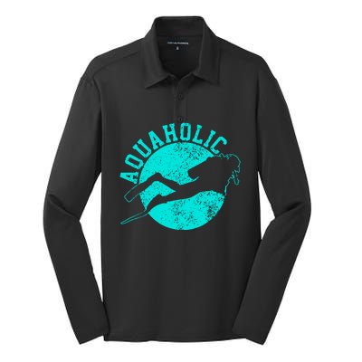 Scuba Diving Silk Touch Performance Long Sleeve Polo