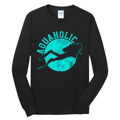 Scuba Diving Tall Long Sleeve T-Shirt