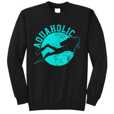 Scuba Diving Tall Sweatshirt