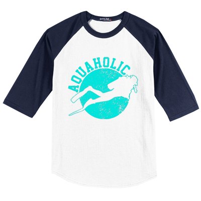 Scuba Diving Baseball Sleeve Shirt