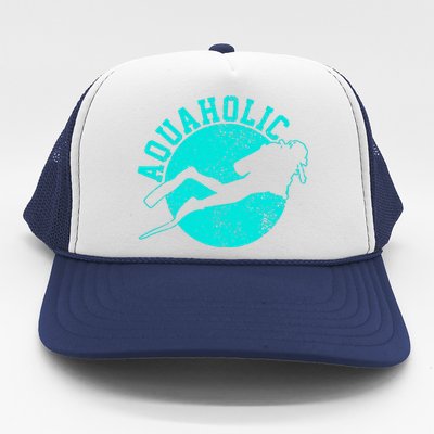 Scuba Diving Trucker Hat