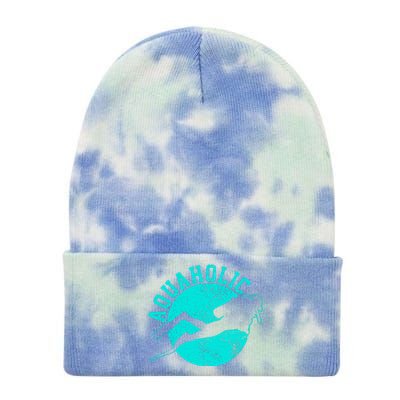 Scuba Diving Tie Dye 12in Knit Beanie