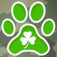 Shamrock Dog St. Patrick's Day Legacy Tie Dye Trucker Hat