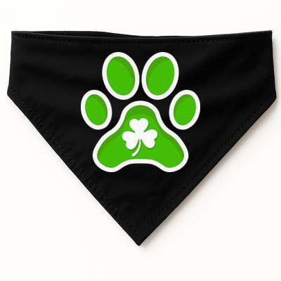 Shamrock Dog St. Patrick's Day USA-Made Doggie Bandana