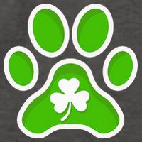 Shamrock Dog St. Patrick's Day Vector Backpack