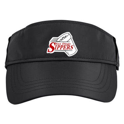 San Diego Sippers Adult Drive Performance Visor