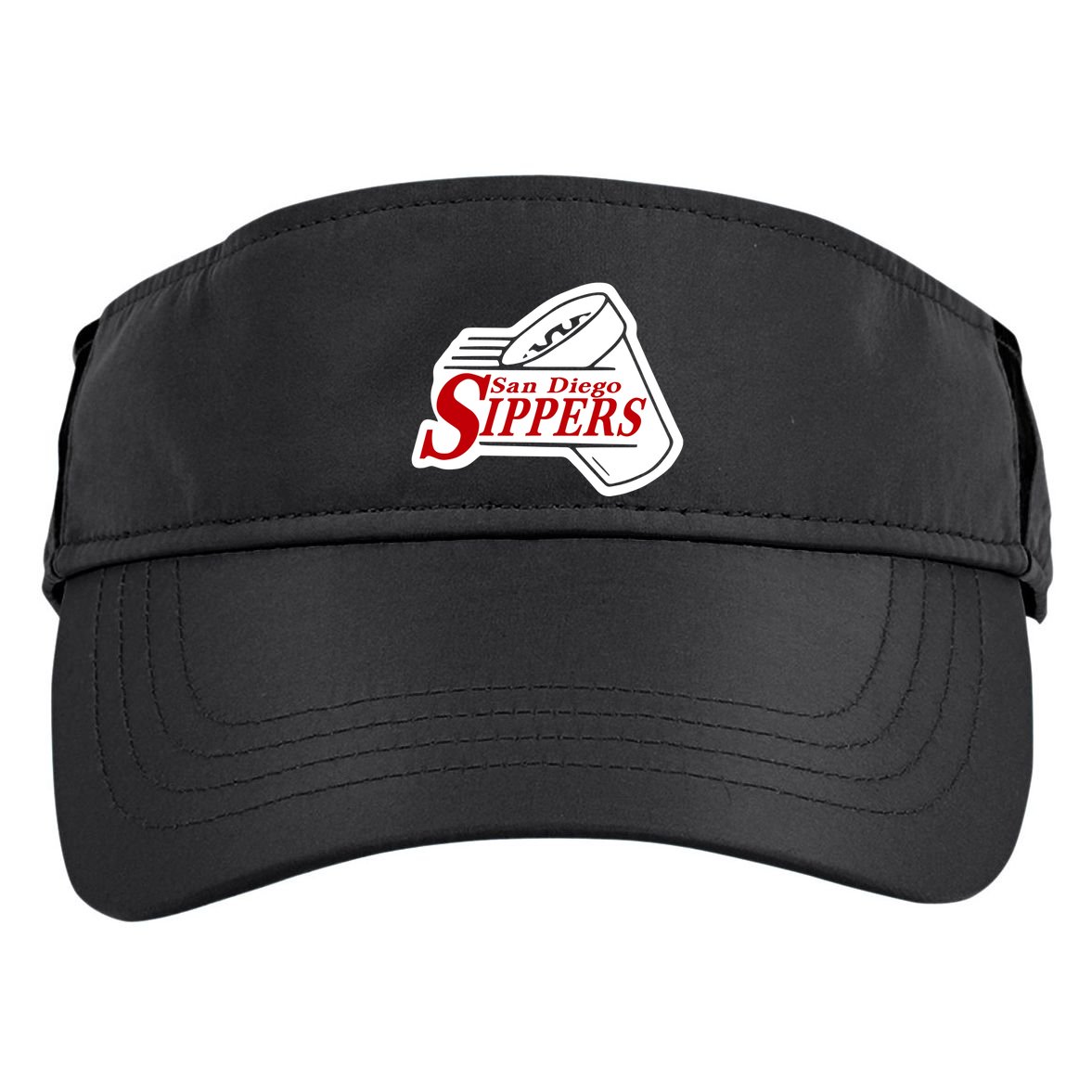 San Diego Sippers Adult Drive Performance Visor