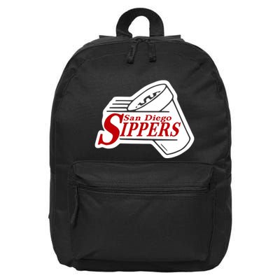San Diego Sippers 16 in Basic Backpack