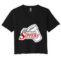 San Diego Sippers Women's Crop Top Tee