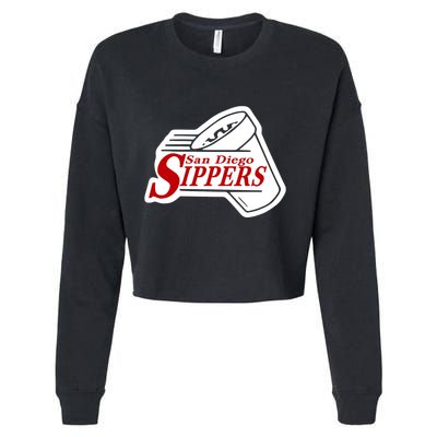 San Diego Sippers Cropped Pullover Crew