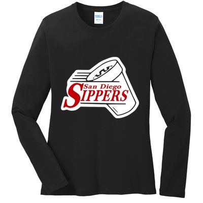 San Diego Sippers Ladies Long Sleeve Shirt