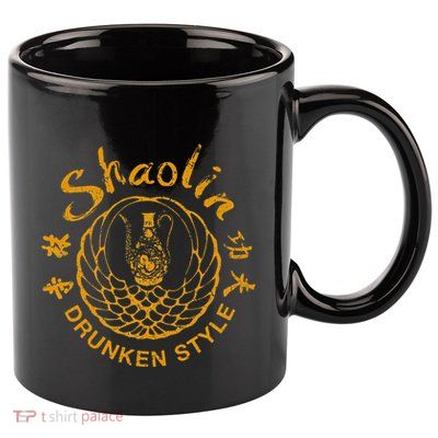 Shaolin Drunken Style Kung Fu Martial Arts 11oz C Handle Ceramic Mug