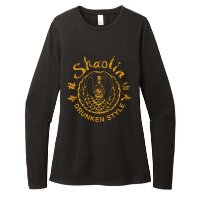 Shaolin Drunken Style Kung Fu Martial Arts Womens CVC Long Sleeve Shirt