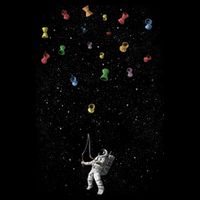 Space Diabolo Doggie Tank