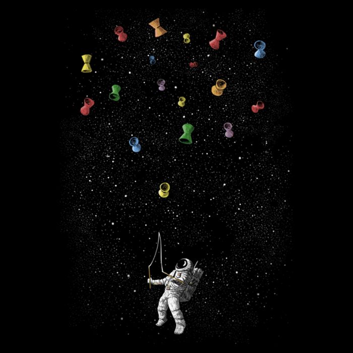 Space Diabolo Womens Tank Top