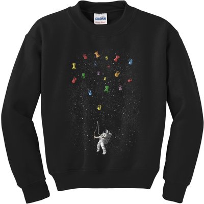 Space Diabolo Kids Sweatshirt