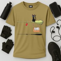 Studio Delivery Service Jiji Black Cat Anime Cooling Performance Crew T-Shirt