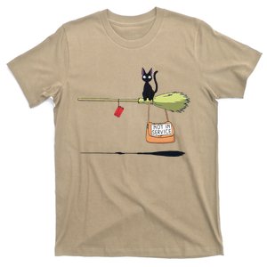 Studio Delivery Service Jiji Black Cat Anime T-Shirt