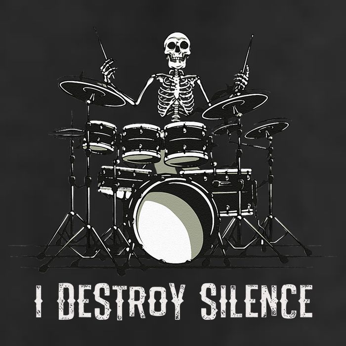 Skeleton Drummer Skull Drum Set Metal Rock Band Adult Drive Performance Visor