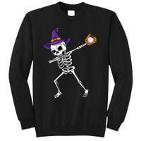 Spooky Dabbing Skeleton Halloween Costume Sweatshirt